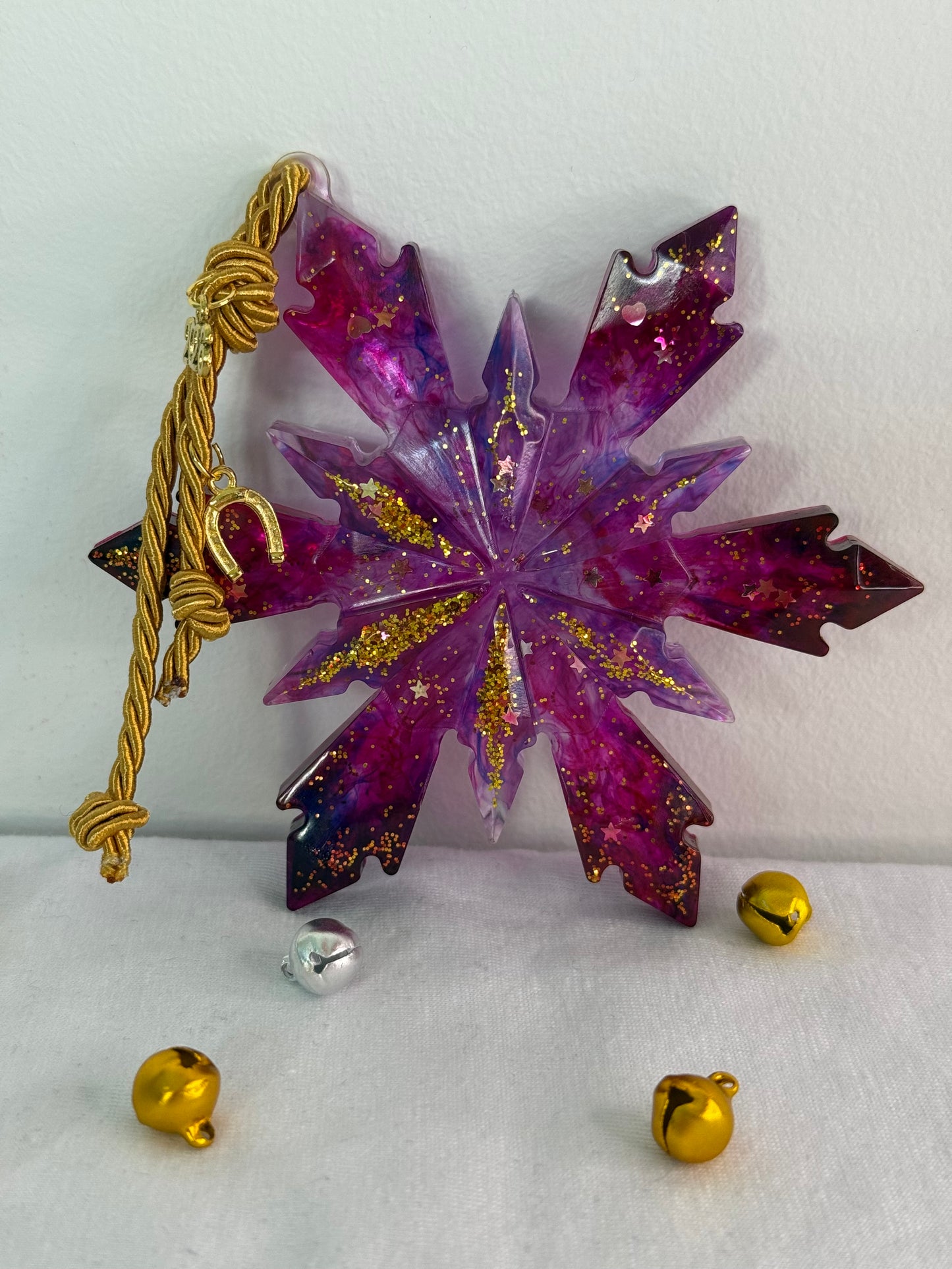 Γούρι χιονονιφάδα #04