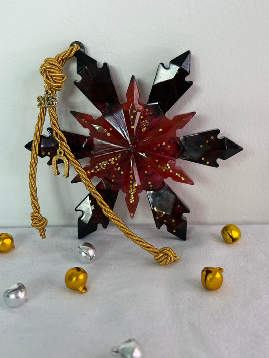 Γούρι χιονονιφάδα #01