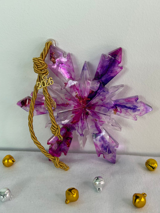 Γούρι χιονονιφάδα #06