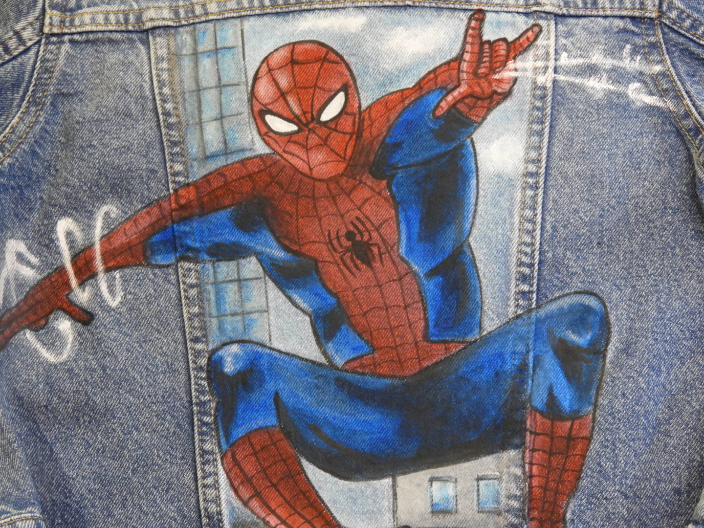 Spider-Man Jean jacket