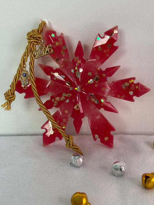 Γούρι χιονονιφάδα #020