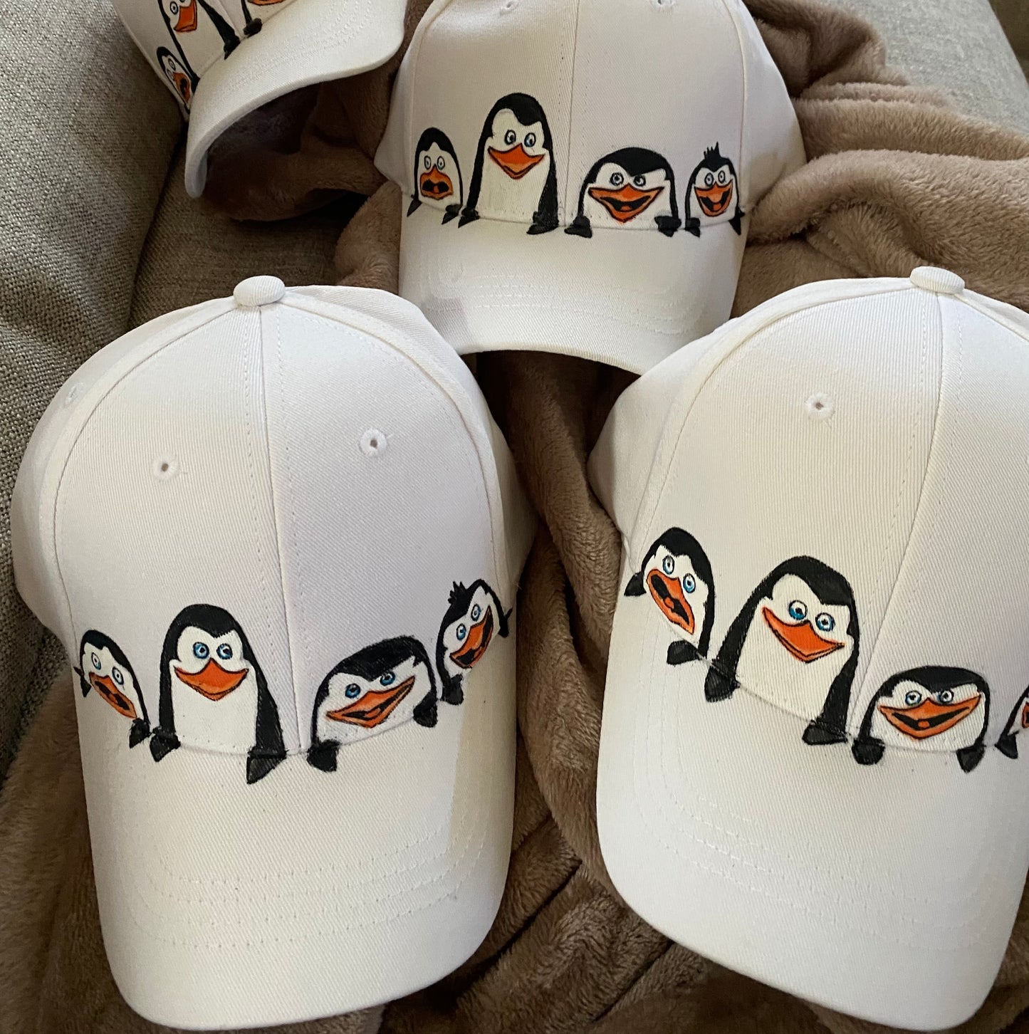 hat -madagascar penguins